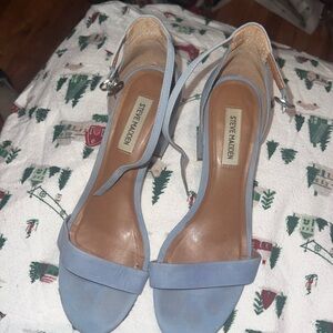 Steve Madden blue heels.
